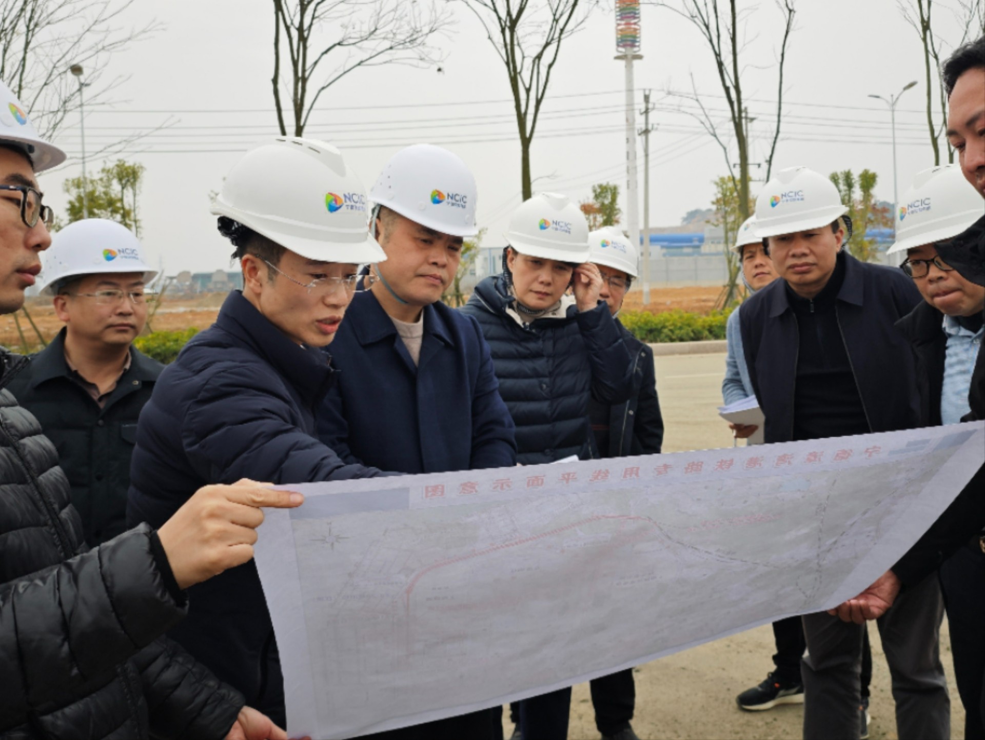 2024-2-29市哈哈体育集团向导深入市哈哈体育物流集团项目一线调研，，，，，章佳琦拍摄2.jpg